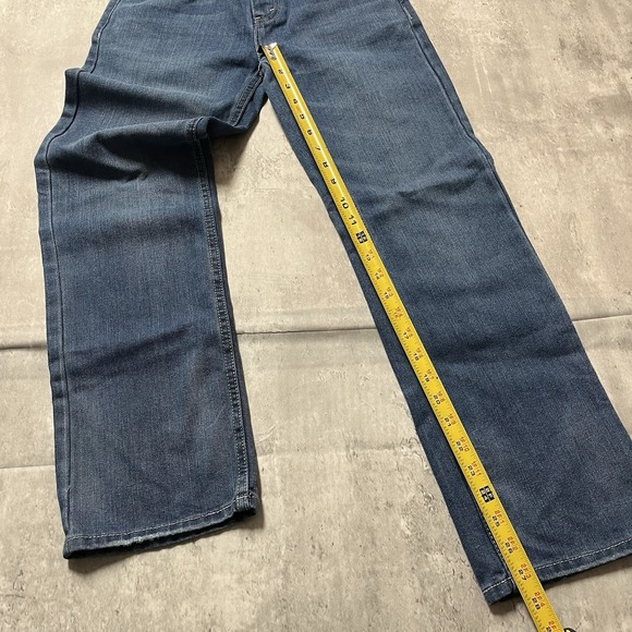 Vtg Levis Jeans Student 14Reg 27x29 Medium Wash 505 Regular Straight Leg Denim - Picture 3 of 10